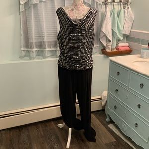 NWOT R&M Richards Plus Size Special Occasion One Piece